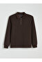 Rmz Gi̇yi̇m Farkiyla Devrik Roba Collar Striped Men's Sweatshirt - 6