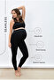 Black Flexible Maternity Leggings & Recovery Pants - 2