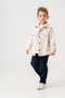 Natural 3-Piece (Jacket; T-Shirt; Pants) Holiday Boy's Set - 4