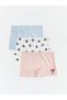 Esvab • Modern & Distinctive Popular Cartoon Hero Themed and Angel Printed Girls' 3-Piece Boxer Set - 2