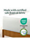 Green Tea Memory Foam King Mattress Medium Firm Fiberglass Free, 200L x180W x 30H CM - 4