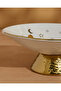 Gold Footed Decorative Bowl - 4