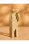 Beige And Gold Elephant Pillar Candle Holder - 4
