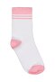 Basic Double Striped 3-Piece Socks for Girls 2-12 Years - Standard 10-11 Years - 3