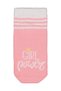 Civil Girls' Yes 3-Piece Girls' Booties Socks |   Printed |   School Nursery and Daily Use - 3
