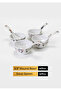 18pcs Melamine Dinner Set BB2357 - Shatterproof Floral Plates & Bowls Set - 6