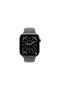 MF8N4TU/A Watch Series 11 GPS + Cellular 42mm Natural Titanium Case with Stone Grey Sport Ban - 2