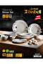 18pcs Melamine Dinner Set BB2357 - Shatterproof Floral Plates & Bowls Set - 7