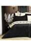 10 Piece Neslia Luxury Dowry Set |   100% Cotton |   Stylish & Elegant Design |   Soft Textured |   Anthracite - 3