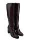 Women's Genuine Leather Brown Classic Boots - 2