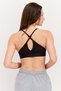 Women Sportswear Fit Training Sports Bra, Black - 3