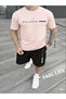 Women'S/Men's Loose Fit T-Shirt and Shorts Balance Set