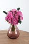 Artificial Luxury Serrated 11-Piece Eremurus Bouquet Dark Pink