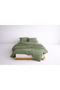 Luxury Ranforce Fabric 100% Cotton Single Duvet Cover Set 160X220 |   Elastic Sheet 100X200+30 - 2