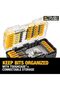 Screwdriver Bit Set, Impact Ready, Flextorq, 40-Piece (Dwa2T40Ir) - 4