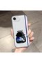iPhone 17E Compatible Transparent Camera Protected Bear Airbag Soft Silicone Phone Case Bmw Pattern