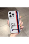 iPhone 15 Pro Compatible Transparent Camera Protected Bmw Pattern Airbag Soft Silicone Phone Case