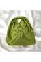 Women's Green Color Evening Dress Bag with Bow Detail/ Sports Use Bag - 3