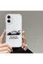 iPhone 16 Compatible Case with Transparent Camera Protection, Soft Silicone Phone Case, Sports Car Pattern - 2