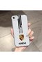 iPhone Se 2020 Compatible Transparent Camera Protected Car Brand Pattern Airbag Soft Silicone Phone Case