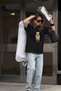Women's Oversize T-Shirt Trench Bear Printed Black – Crew Neck, Comfortable Fit, 100% Cotton - 5