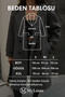 Women's Black Oversize Belted Premium Cashmere Coat |   Lined & Pocketed (Morena) - 8