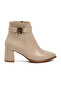 Cream Shiny Women's Boots Pc-54975 Z