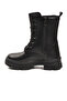 Black Leather Children's Boots G-1001 F - 4