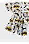 Boy's Cotton Gray Short Sleeve Shorts Summer Pajama Set - 3