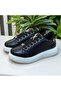 Flat Thick Orthopedic Sole Leopard Pattern Women's Sneaker Sports Shoes - 4