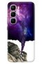 Infinix Hot 60 Pro+ Plus Case Decorative Silicone Printed Cover Smoke