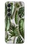 Spark 40 Pro Km6 Case Decorative Silicone Printed Cover 4D Green Leaves
