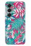 Spark 40 Pro Km6 Case Patterned Silicone Printed Cover Matte Leaf