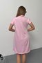 Women's Collar Scarf Detailed Double Pocket Dress Pink - 26Y 26724 - 6