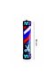 Classic Rotating Barber Pole 90cm Outdoor Waterproof Wall-Mounted Barber Shop Sign with Black Base - 3