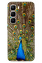 Infinix Hot 60 Pro+ Plus Case Patterned Silicone Printed Cover Peacock