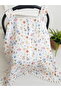 Stroller Cover Muslin Zippered Floral 100% Cotton I Artı Bebe - 3