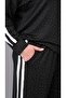 Women's Plus Size Black, Stone Detailed, Striped Tracksuit Set 65N39390 - 7