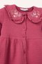 Floral Muslin Embroidery Collared Dress Baby Girl G8141A526Sp - 3
