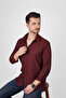 Royal Burgundy Slimfit Men's Shirt - 3