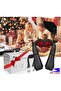 Neck and Shoulder Back Massager with Heat, EM-6124 Vibration Deep Tissue 3D Kneading Massage Pillow - 4