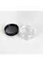 6 Pieces of 10 ml Mica Acrylic Empty Jars – Transparent Crystal-Looking Luxury Cream and Eyeshadow Container - 3