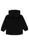 Basic Raincoat for 6-9 Years Old with Fleece Inside - Black - 2