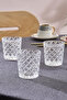 Vetna Glass Set of 6 Coffee Side Glasses 100 ml - 2