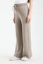 10878-Tie-Up Flexible Palazzo Knitwear Maternity Clothing Trousers - 5