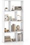 4-Tier Geometric Bookshelf