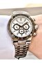Men's Multifunctional Metal Band Wristwatch - 2