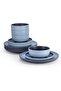 Nordic 12-Pc Dinner Set in Elegant Blue - 5