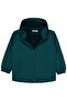 Basic Raincoat for 6-9 Years Old with Fleece Inside - Green - 3