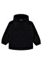 Basic Raincoat for 6-9 Years Old with Fleece Inside - Black - 4